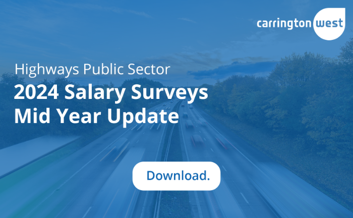 Highways public sector Salary Survey Mid year update 2024