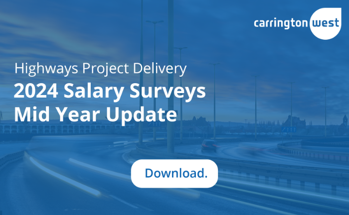 Highways project delivery Salary Survey Mid year update 2024